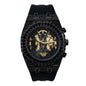 Urban 43mm Silicone Band Watch - 9709C-SB