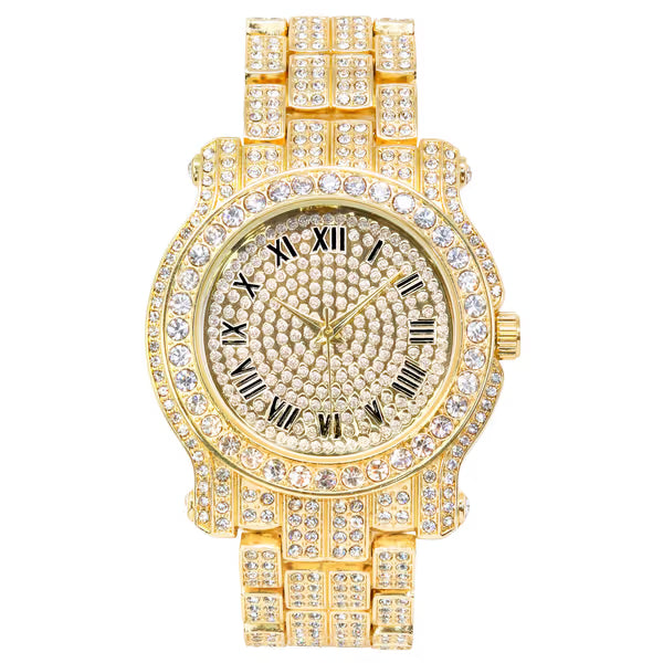 Urban Iced Out Watch - 7341D-MB
