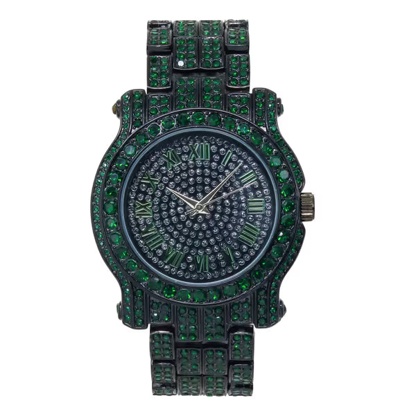 Urban Iced Out Watch - 7341D-MB