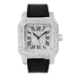 Urban 45mm Iced Out Square Watch - 7747-SB