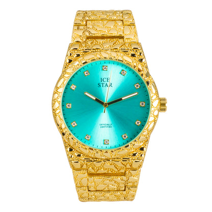 Urban 43mm Nugget Metal Band Watch - 8364-MB