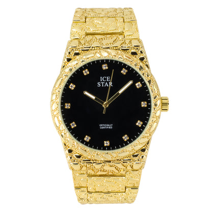 Urban 43mm Nugget Metal Band Watch - 8364-MB