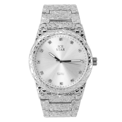 Urban 43mm Nugget Metal Band Watch - 8364-MB