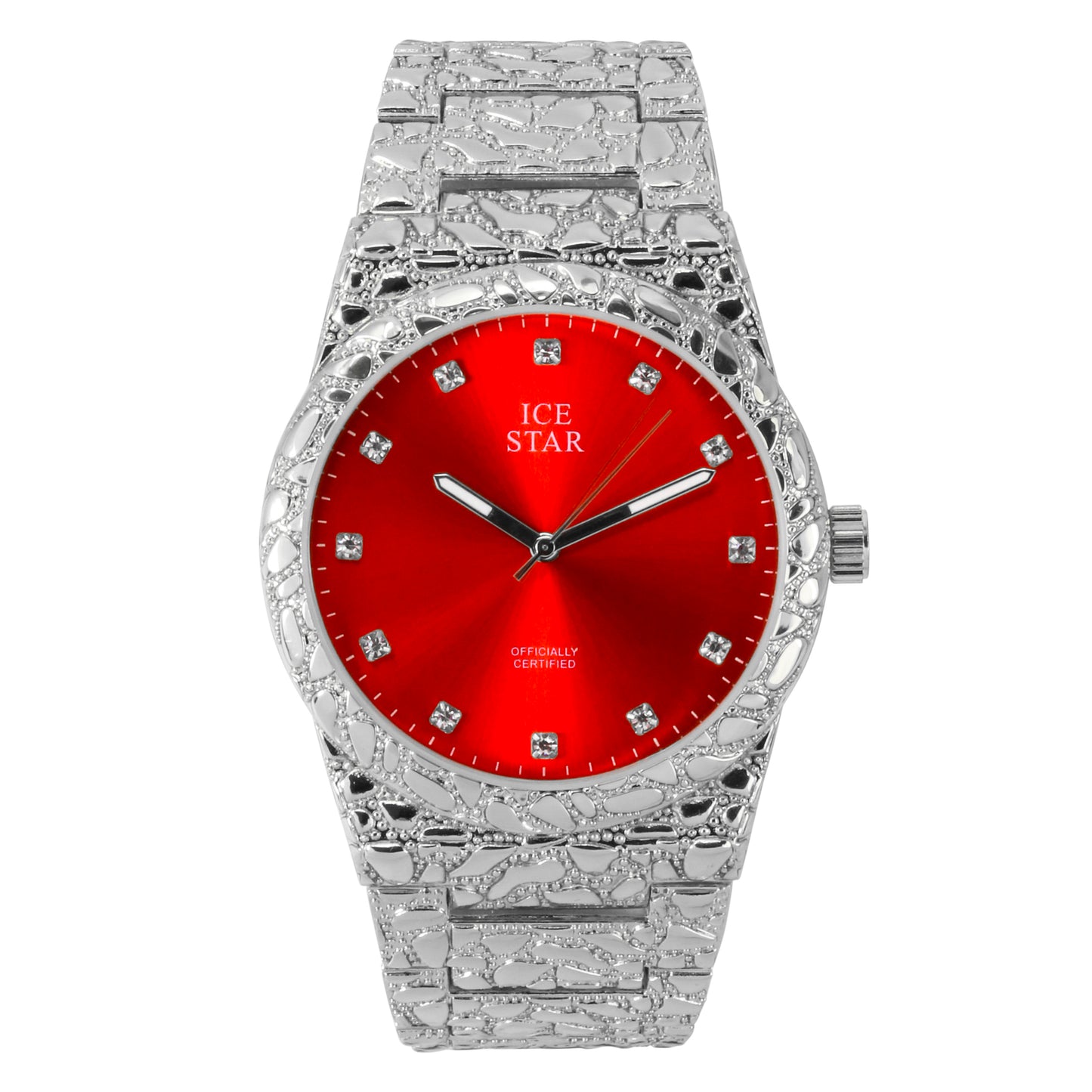 Urban 43mm Nugget Metal Band Watch - 8364-MB