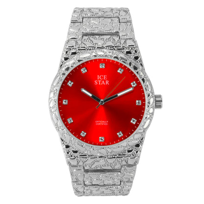Urban 43mm Nugget Metal Band Watch - 8364-MB
