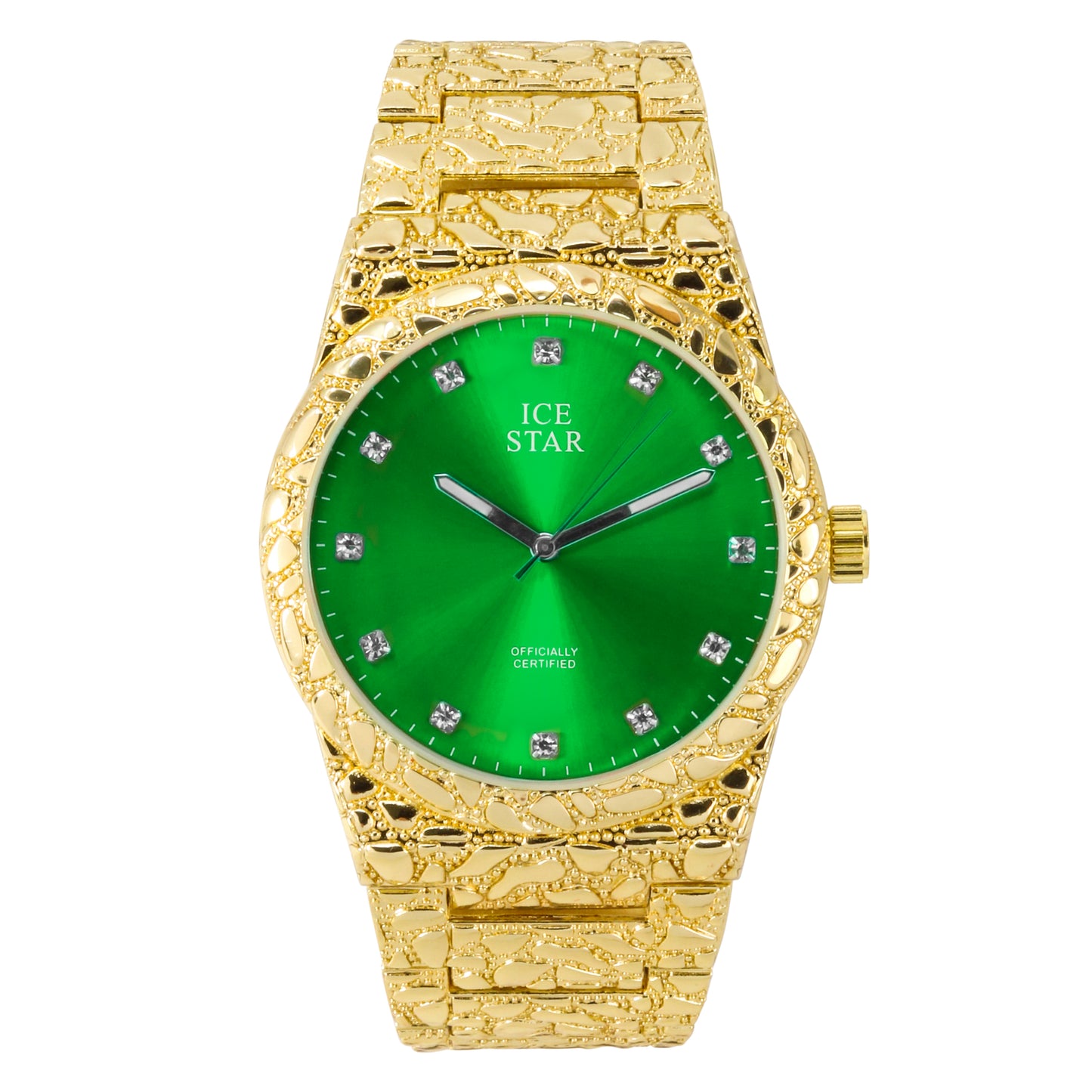 Urban 43mm Nugget Metal Band Watch - 8364-MB