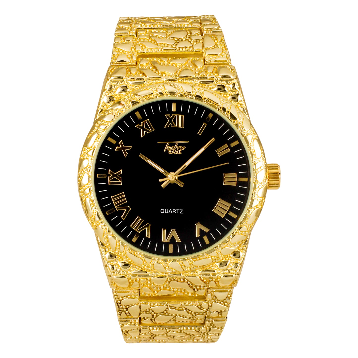 Urban 43mm Nugget Metal Band Watch - 8364B-MB