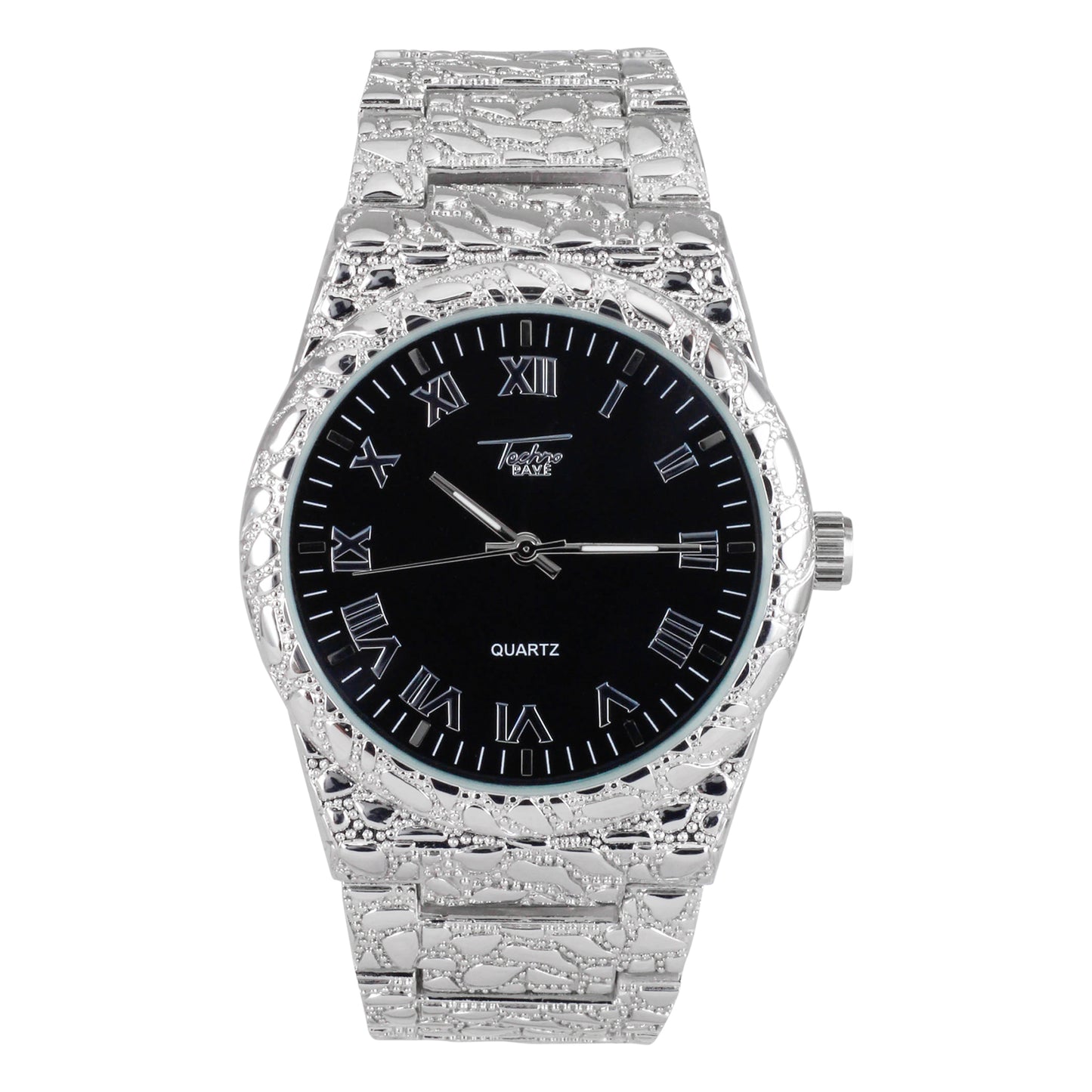 Urban 43mm Nugget Metal Band Watch - 8364B-MB