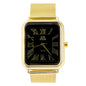 Classic 39mm Square Mesh Band Watch - 8382-MS