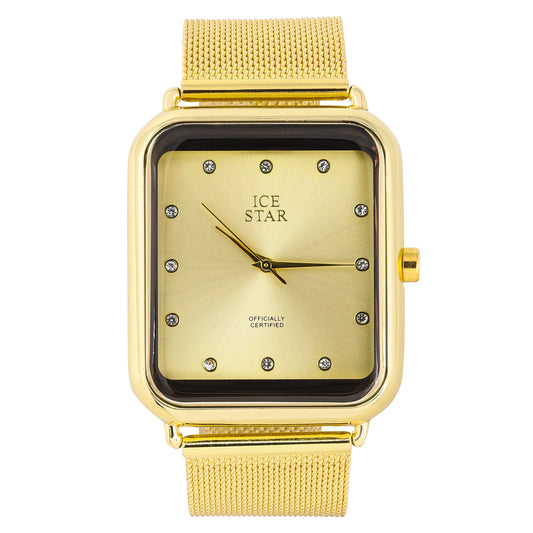 Classic 39mm Square Mesh Watch - 8382D-MS