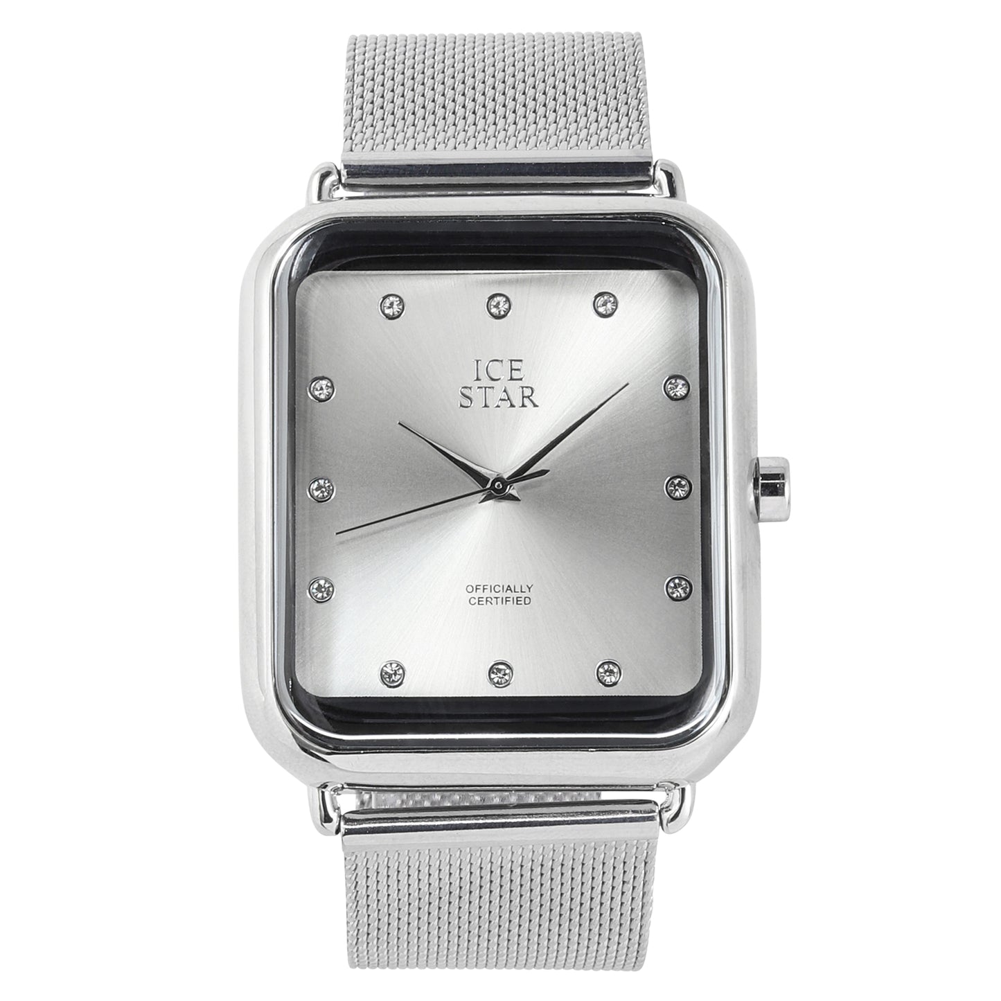 Classic 39mm Square Mesh Watch - 8382D-MS