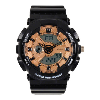 Digital 51mm Silicone Band Watch - 8648-DG