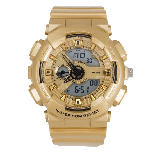 Digital 51mm Silicone Band Watch - 8648-DG