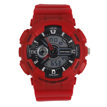 Digital 51mm Silicone Band Watch - 8648-DG