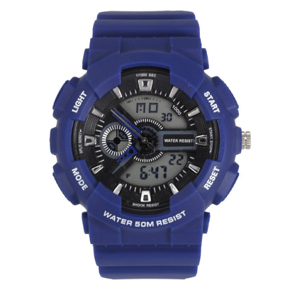 Digital 51mm Silicone Band Watch - 8648-DG