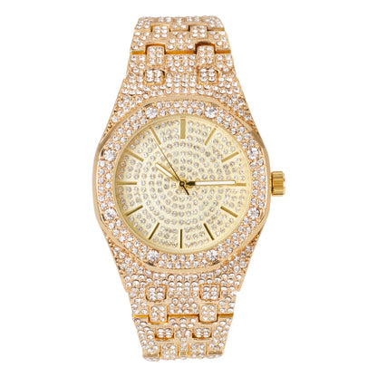 Urban Iced Out 42mm Metal Band Watch - 8651-MB