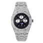 Urban Iced Out 42mm Metal Band Watch - 8785-MB