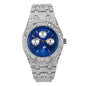 Urban Iced Out 42mm Metal Band Watch - 8785-MB