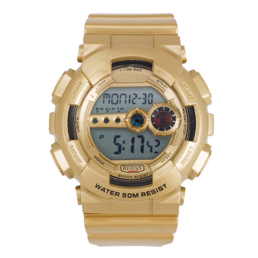 Digital 50mm Silicone Band Watch - 8789-DG