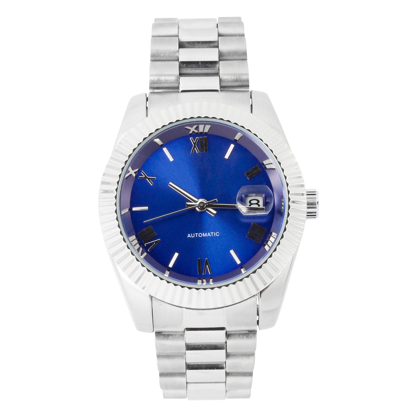 Stainless Steel 39MM Classic Automatic MB Watch - 8813C MB