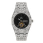 Urban Iced Out 42mm Metal Band Watch - 8832A-MB