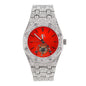 Urban Iced Out 42mm Metal Band Watch - 8832A-MB