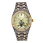 Urban Iced Out 42mm Metal Band Watch - 8832A-MB