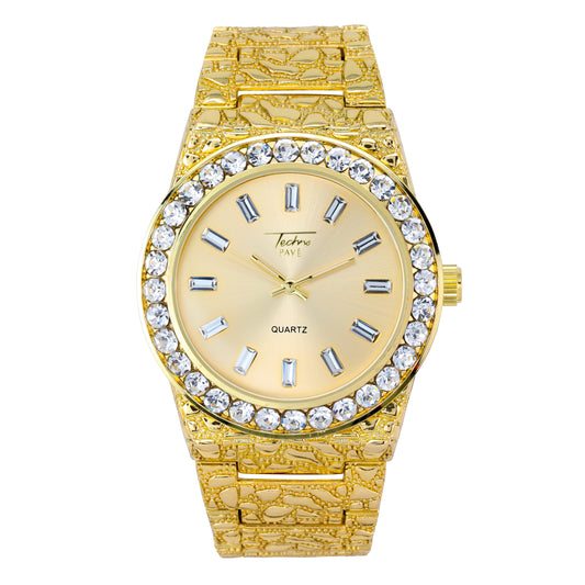 Urban 43mm Nugget Metal Band Watch - 8844B-MB