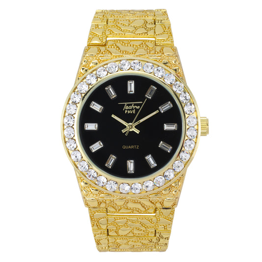 Urban 43mm Nugget Metal Band Watch - 8844B-MB