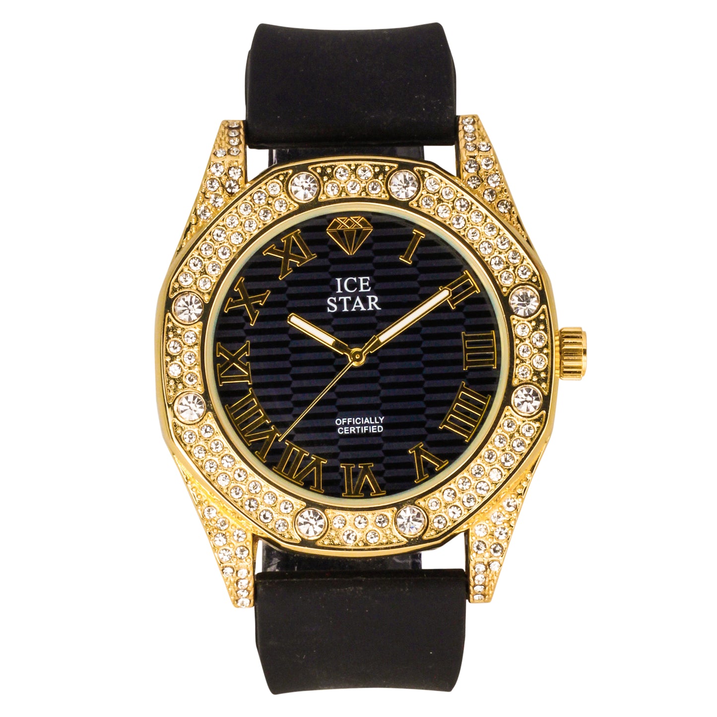 Urban 46mm Silicone Band Watch - 8961B-SB