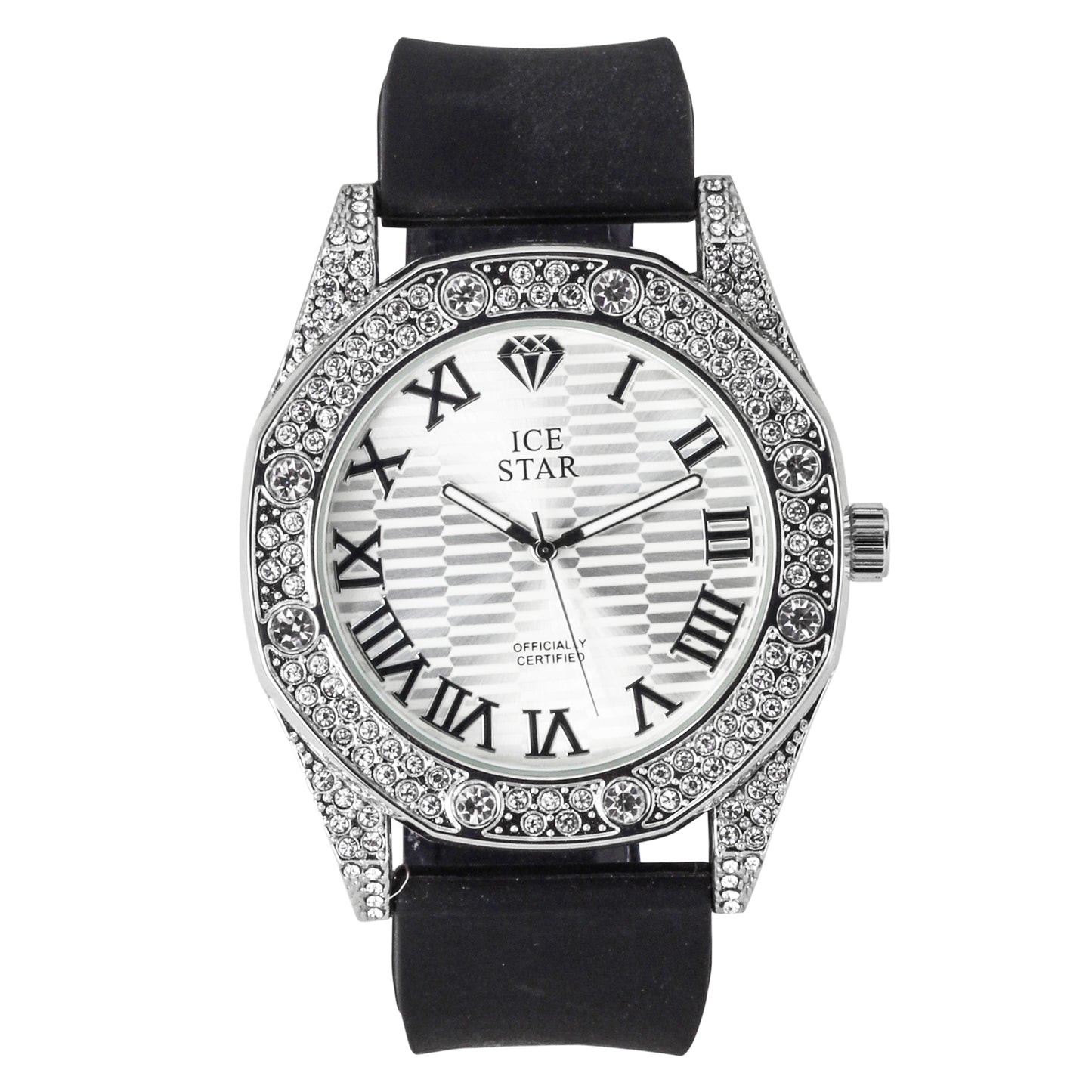 Urban 46mm Silicone Band Watch - 8961B-SB