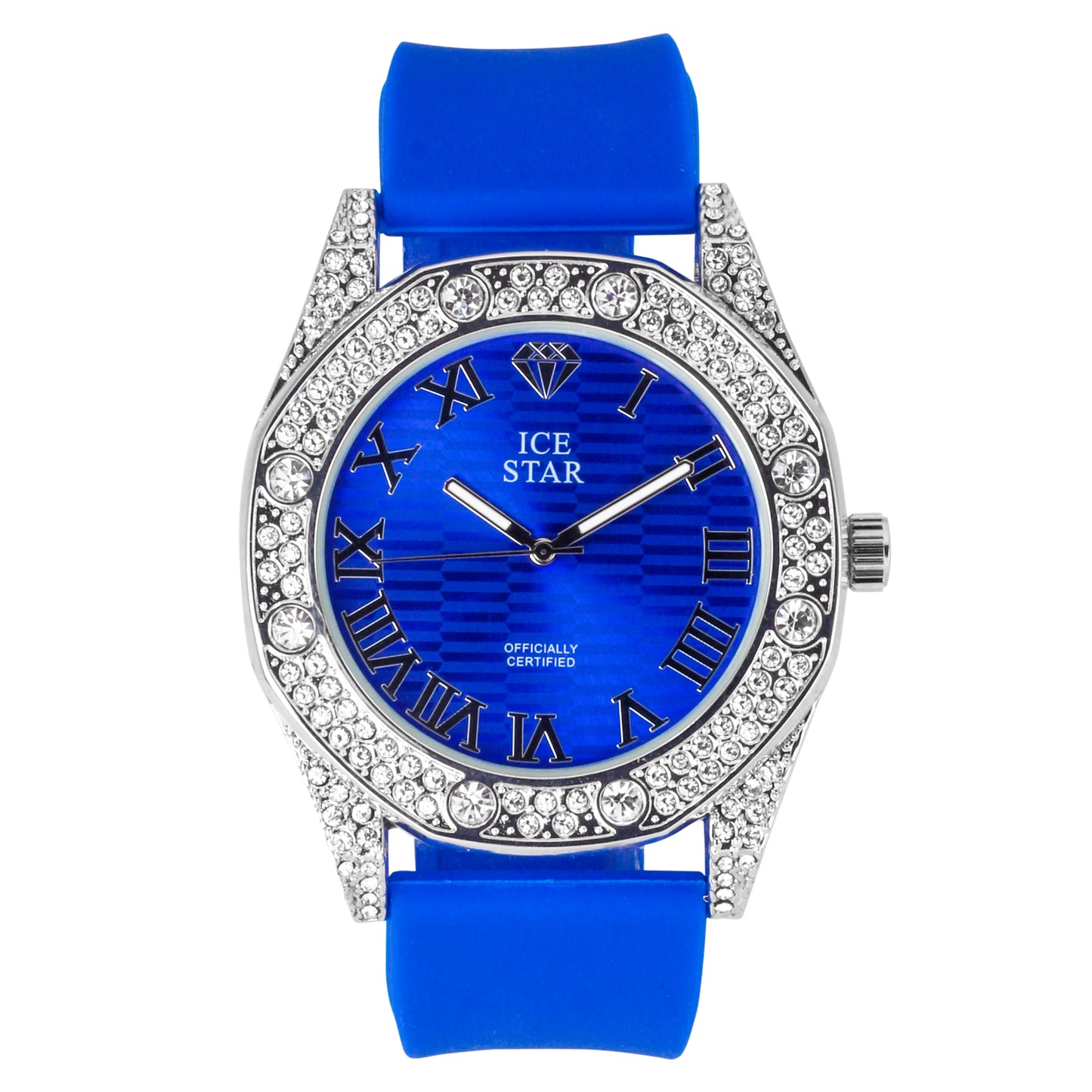 Urban 46mm Silicone Band Watch - 8961B-SB