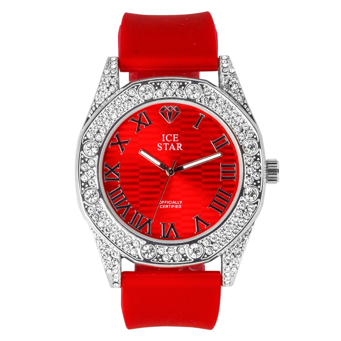 Urban 46mm Silicone Band Watch - 8961B-SB