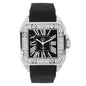 Urban 40mm Iced Out Square Watch - 8979B-SB