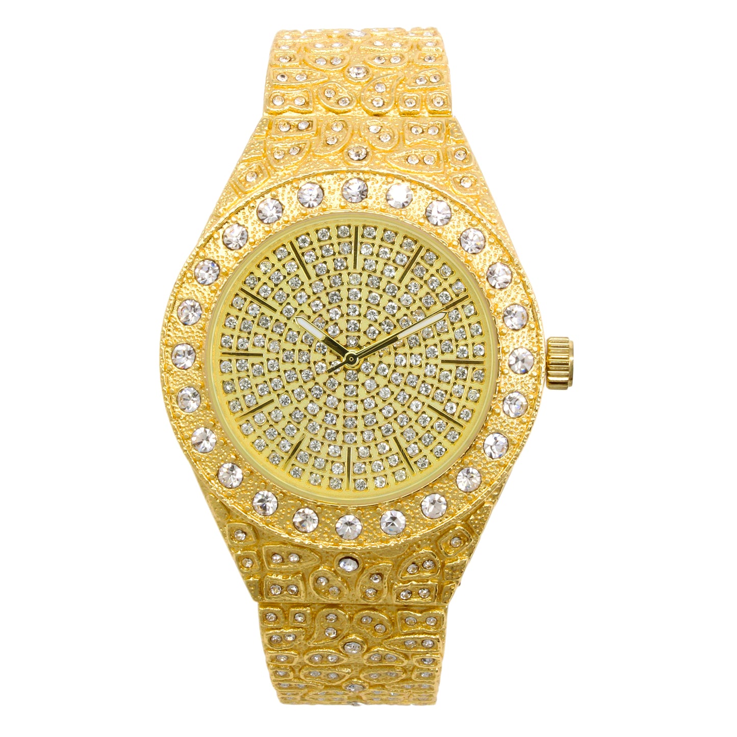 Urban 43mm Nugget Metal Band Watch - 9036-MB