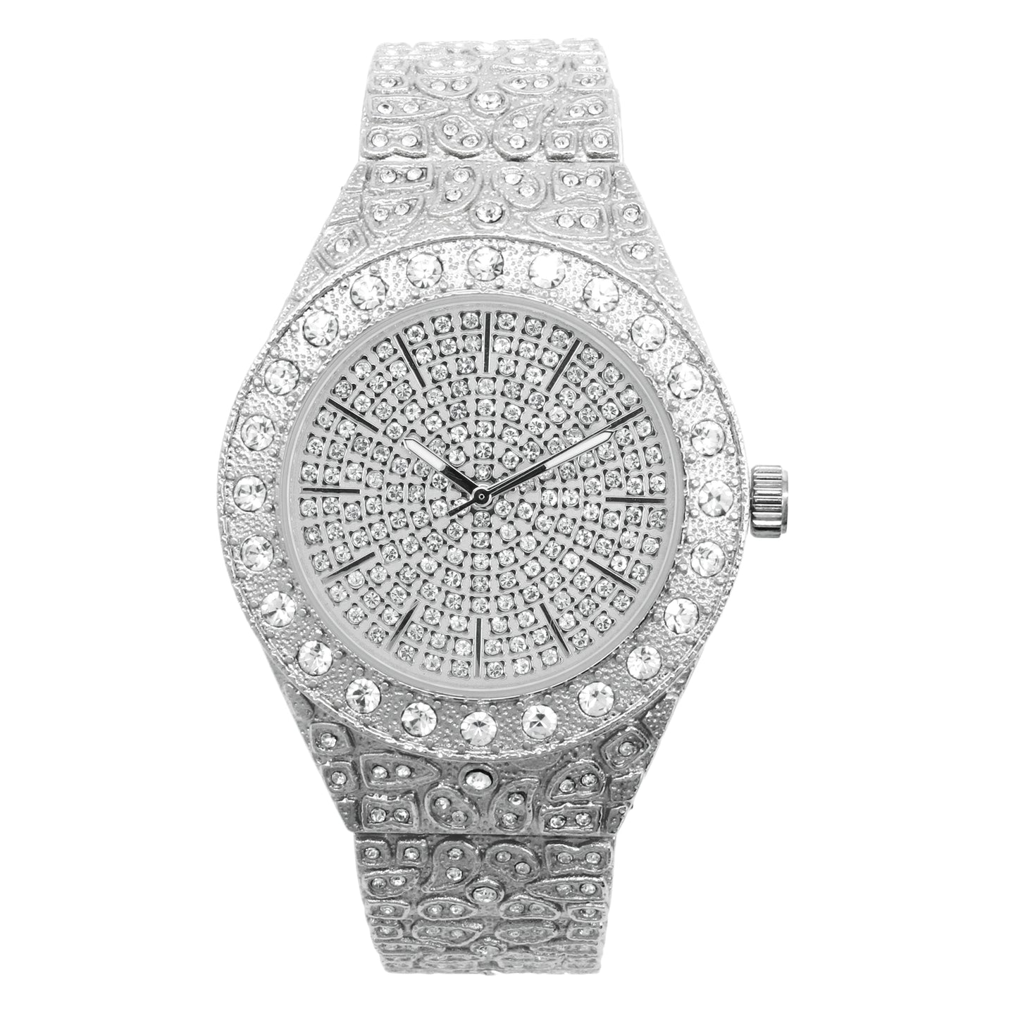 Urban 43mm Nugget Metal Band Watch - 9036-MB