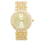 Urban Iced-Out Full Stone Metal Band Watch - 9109-MB