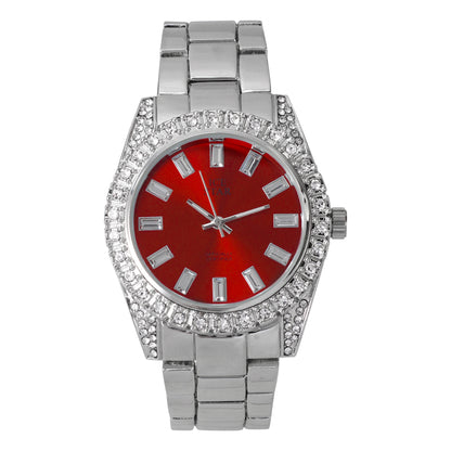 Urban 42mm Metal Band Watch - 9138-MB