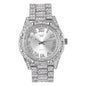 Urban Iced Out 43mm Metal Band Watch - 9165X-MB