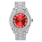 Urban Iced Out 43mm Metal Band Watch - 9165X-MB