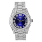 Urban Iced Out 43mm Metal Band Watch - 9165X-MB