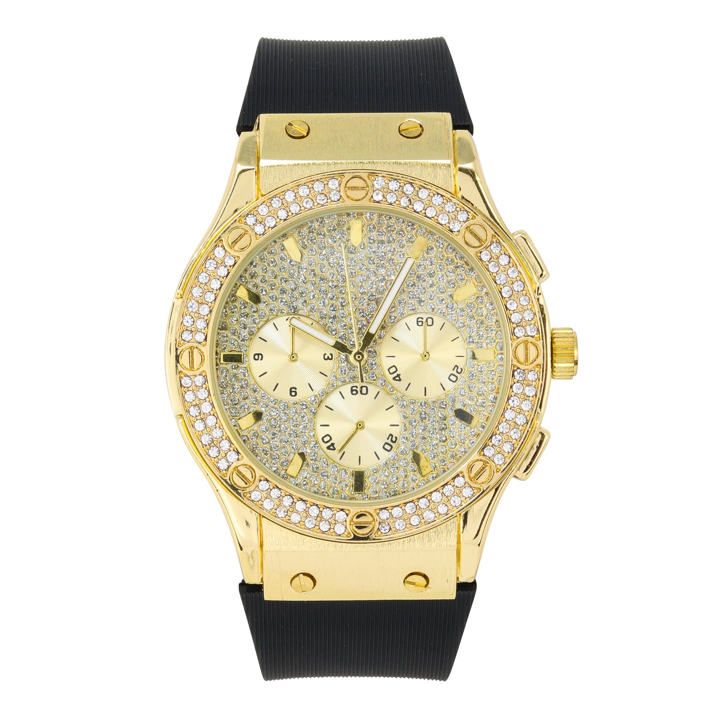 Urban 44mm Silicone Band Watch - 9194C-SB