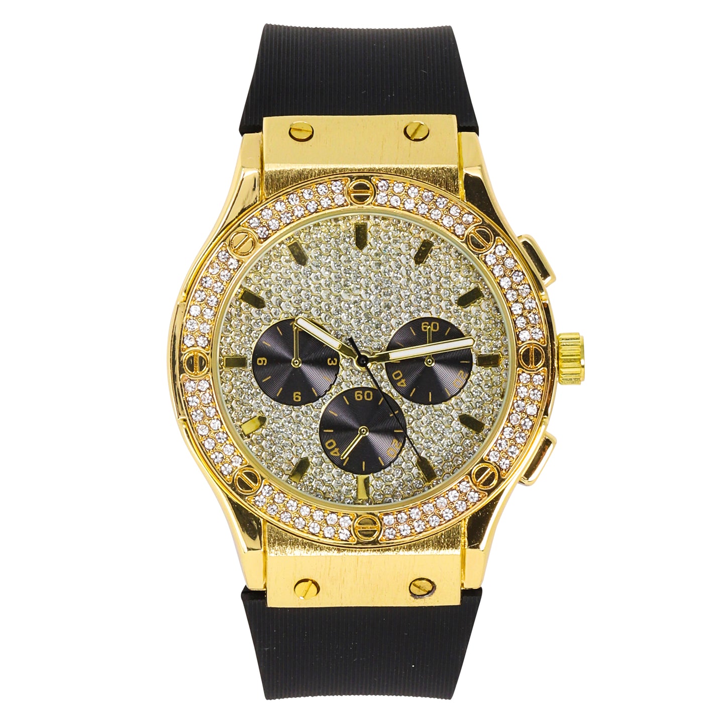 Urban 44mm Silicone Band Watch - 9194C-SB