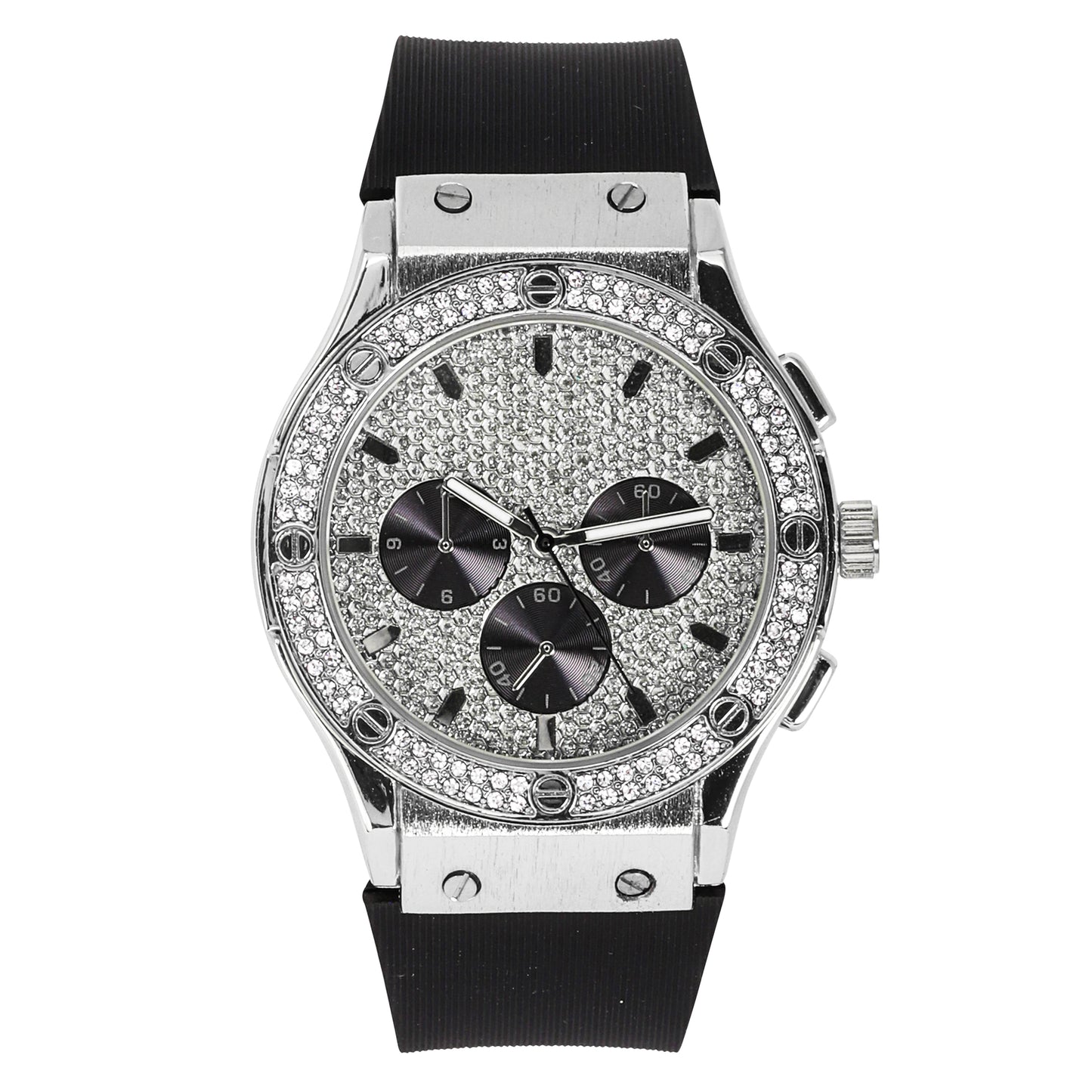 Urban 44mm Silicone Band Watch - 9194C-SB