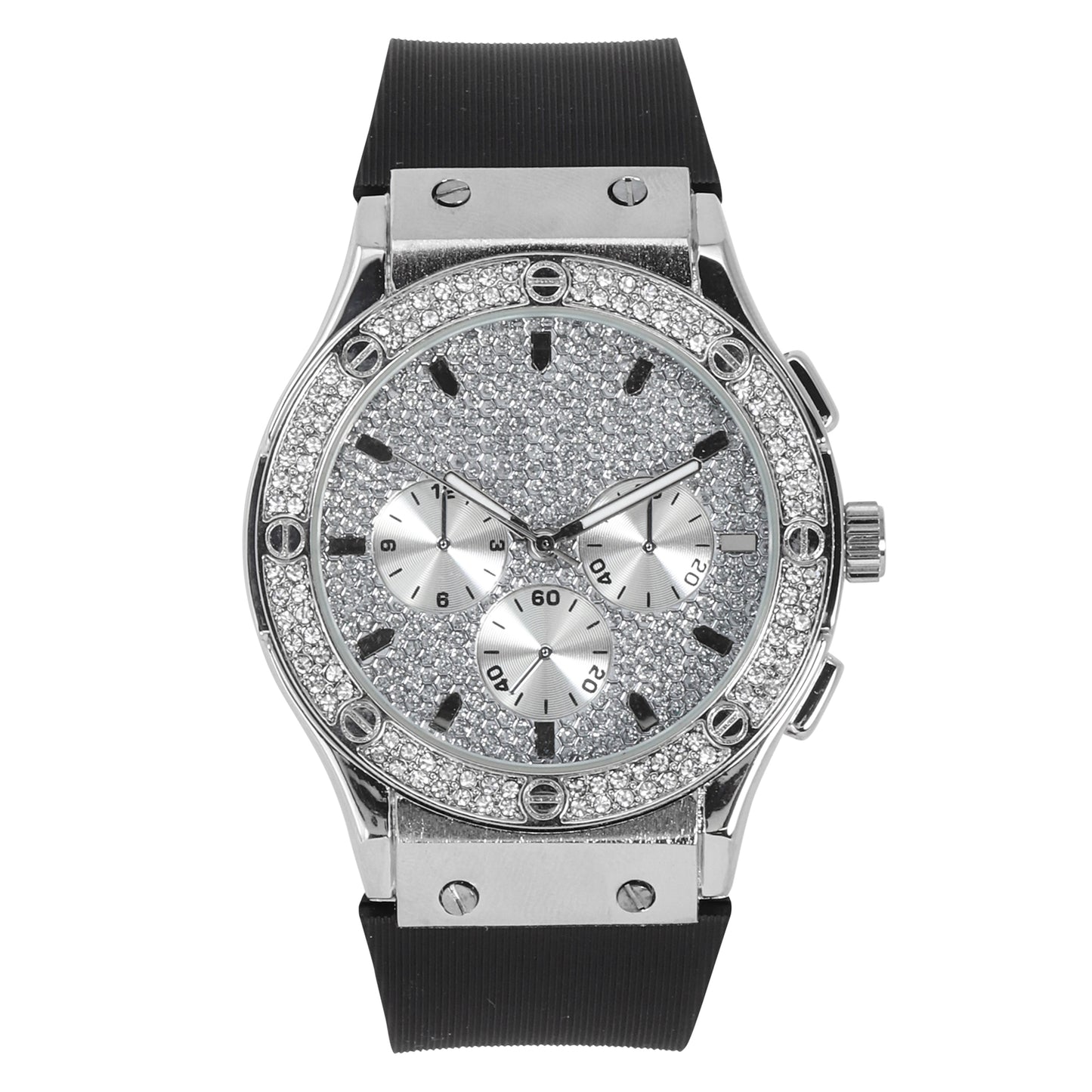 Urban 44mm Silicone Band Watch - 9194C-SB