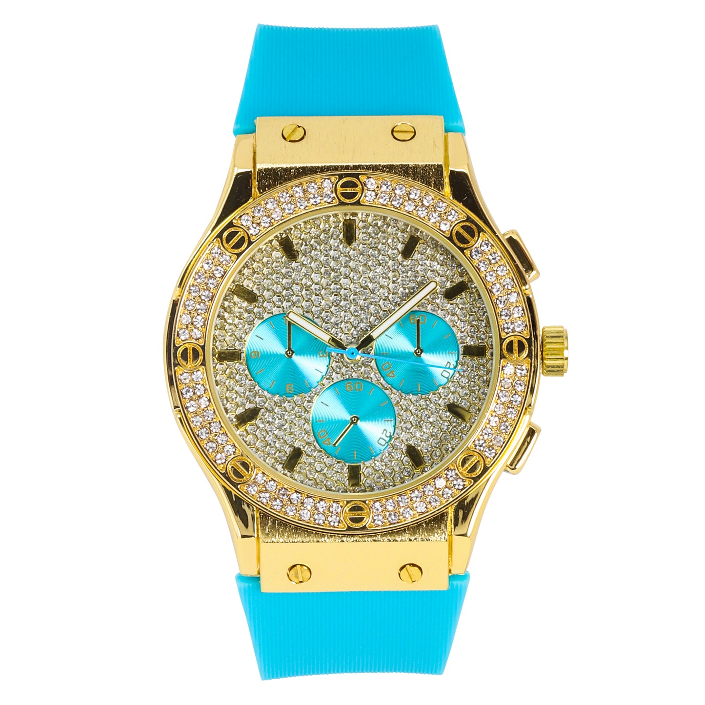 Urban 44mm Silicone Band Watch - 9194C-SB