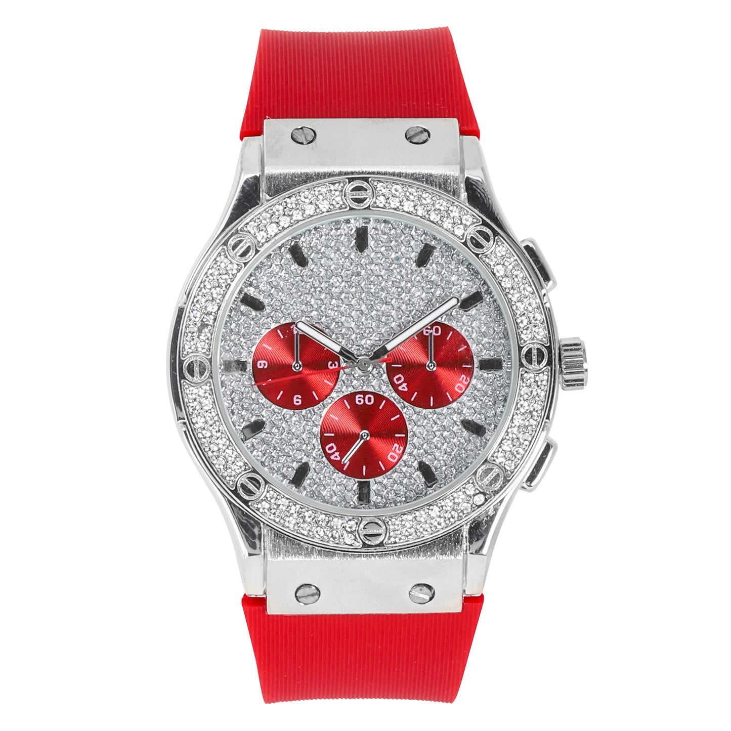 Urban 44mm Silicone Band Watch - 9194C-SB