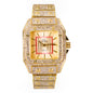 Urban 39mm Iced Out Square Watch - 9203-MB