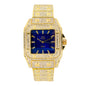 Urban 39mm Iced Out Square Watch - 9203-MB