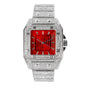 Urban 39mm Iced Out Square Watch - 9203-MB